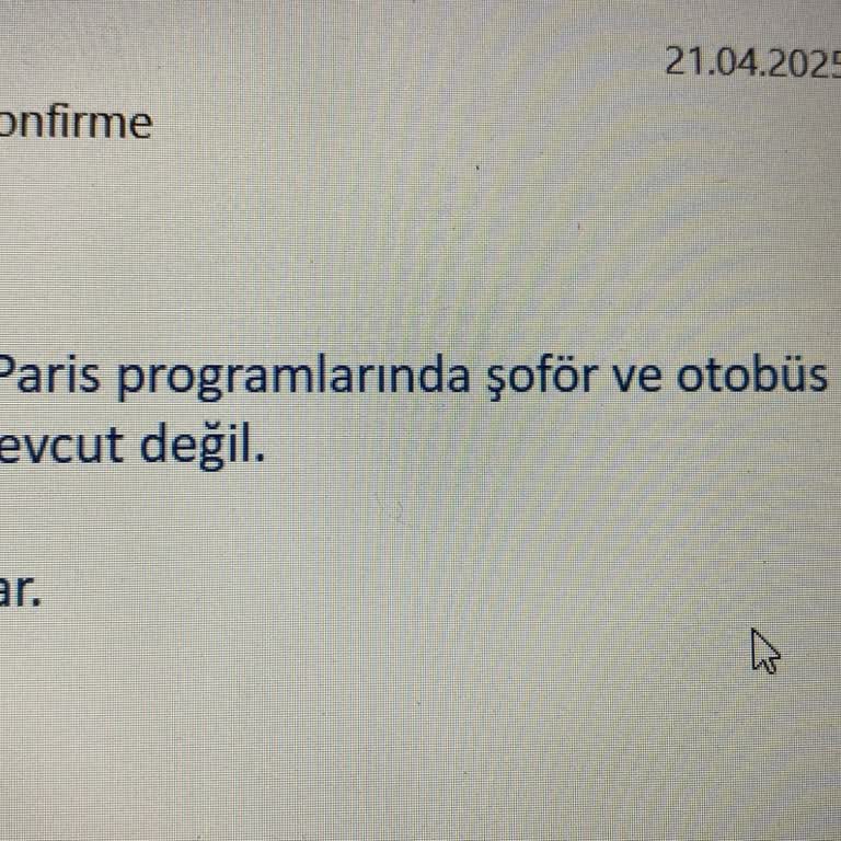 Jolly Tur'dan Satın Alınan Tura Ait Otobüs Evraklarının Eksikliği Vize Sürecimi Tehlikeye Atıyor