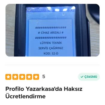 Arızalı POS Cihazı Nedeniyle Ticaretim Aksadı, Destek Alamıyorum
