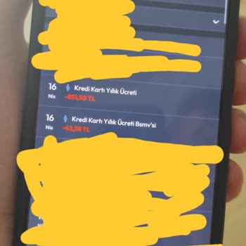 Kredi Kartı Yıllık Aidatının Bilgilendirme Yapılmadan Kesilmesi Ve İade Talebi