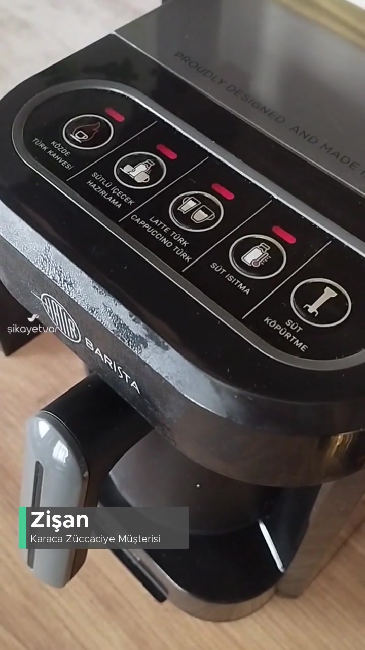 Karaca Hatır Barista Köpük Yapmıyor! videonun kapak resmi