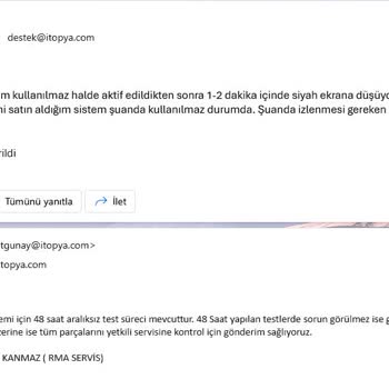 Yeni Alınan Bilgisayarın Ekran Kartı Arızası Ve Garanti Sürecinde Yaşanan Mağduriyet