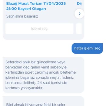 Çekilen Ücretin İadesi İçin Sonuçsuz Bekleyiş Ve Yanıltıcı Bilgilendirme