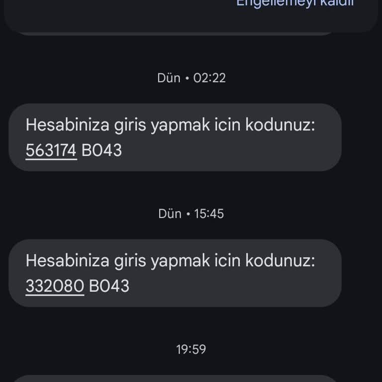 Alakasız Yerden Sürekli Gelen Şifre Onay Kodları Mağduriyet Riski