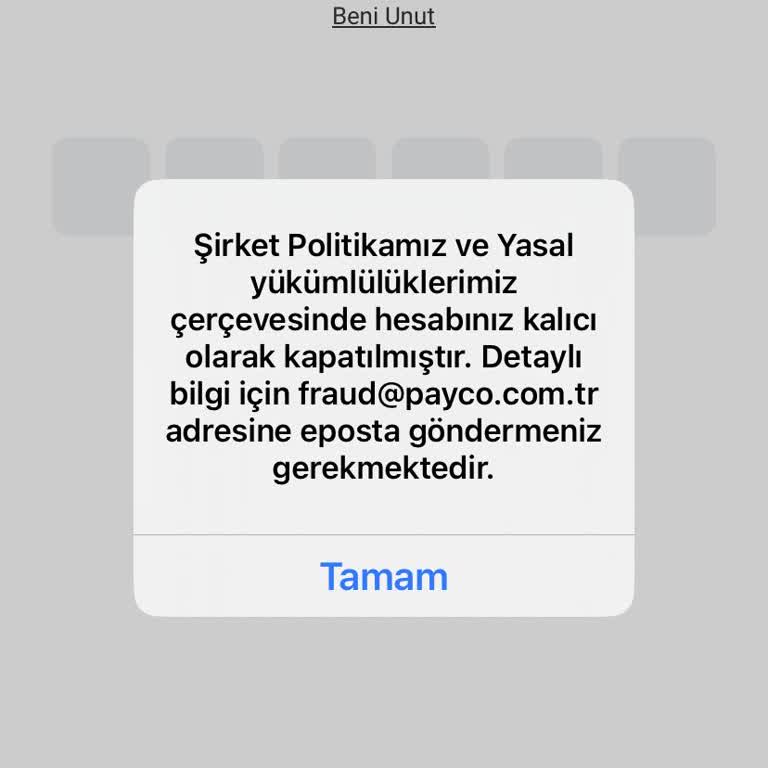 Hesabım Bilgim Dışında Kapatıldı, Param Mağduriyet Oluşturdu