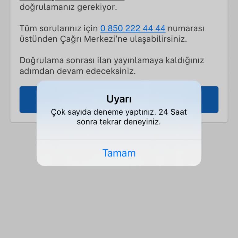 E-Devlet Onayı Nedeniyle Sahibinden.com'da Üyelik Ve İlan Sorunu