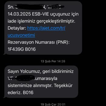 Ajet, İade Sürecini Aylardır Sonuçlandırmıyor!