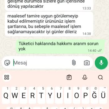 Kısa Sürede Derisi Çatlayan Ayakkabı Ve Yetersiz İletişim