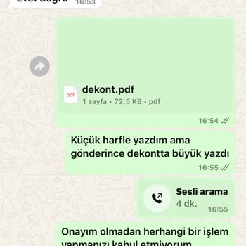 Ödeme Tekrarı Ve Yüksek Kesinti Talepleri Sonrası Sipariş Onaylanmadı, Ücret İadesi Yapılmadı