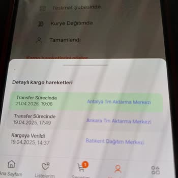 Kargom Yanlış Şehre Gönderildi