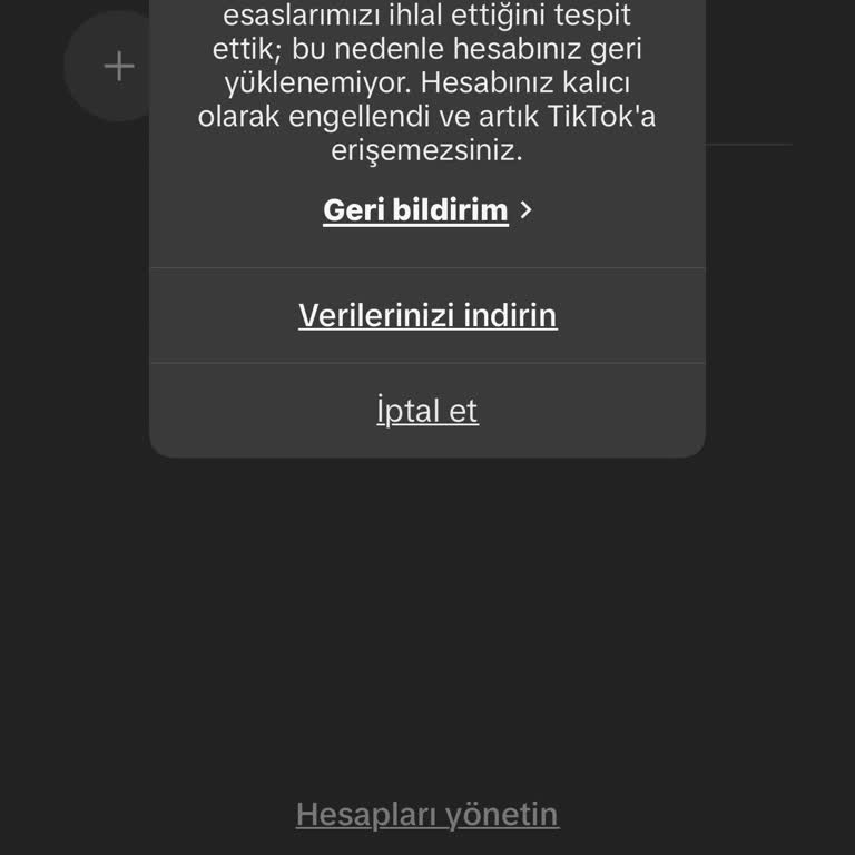 Hesabım Haksız Yere Kalıcı Olarak Askıya Alındı, Açıklama Bekliyorum