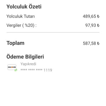 Kısa Sürüşte Yüksek Ücret Ve Ödeme Sorunları Yaşadım