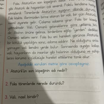 Tarihi Yanlış Aktaran Soruya 2. Sınıf Kitabında Tepki