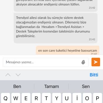 Satıcının Ürünü Kargoya Verip İptal Etmesi Ve Sorunun Çözülememesi