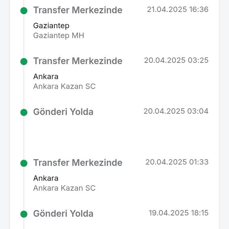 Kargom Şehir Şehir Dolaşıyor, Teslim Edilmiyor