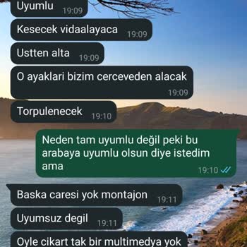 Aldığım Multimedya Sistemi Aracıma Uyumlu Çıkmadı Ve Çözüm Sunulmadı