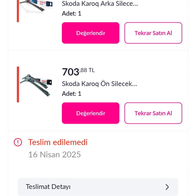 Sipariş İptali Sonrası 15 Gündür Para İadesi Yapılmadı, Müşteri Hizmetleri Yetersiz