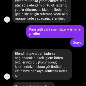 Yanlış Kod Girişi Bahane Edilerek Param Alındı Ve Engellendim