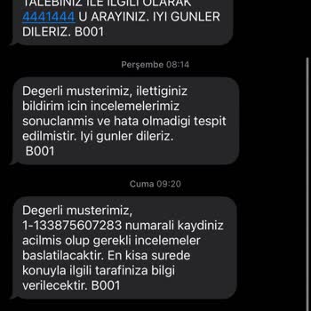 Türk Telekom Fatura Ve Bilgilendirme Sorunlarıyla Mağduriyet Yaşadım