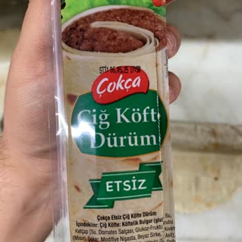 A101'den Aldığım Çiğ Köfte Dürümde Küflü Lavaş Şoku!