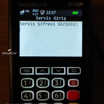 Paygo Sp630 Pro Ecr Servis Şifresi Giriniz Hatası!