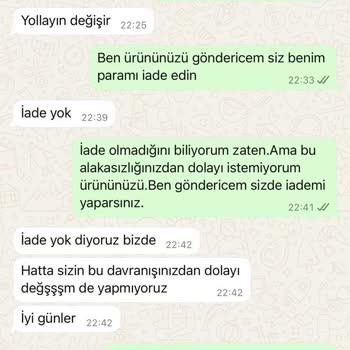 Satıcı İlgisizliği Ve Hatalı Ürün Gönderimi Sonrası Çözüm Sunulmaması