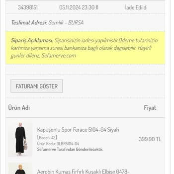5 Ay Sonra Gelen İade: Sefamerve'de Gecikme Şoku