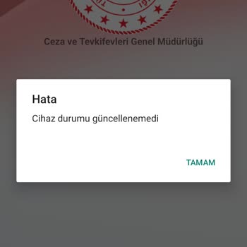 E Görüş Uygulamasında Cihaz Durumu Ve UYAP Hatasıyla Giriş Yapılamıyor!