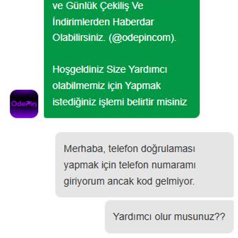 Odepin'de Onay Ve Destek Sorunları Nedeniyle Yaşanan Kötü Alışveriş Deneyimi