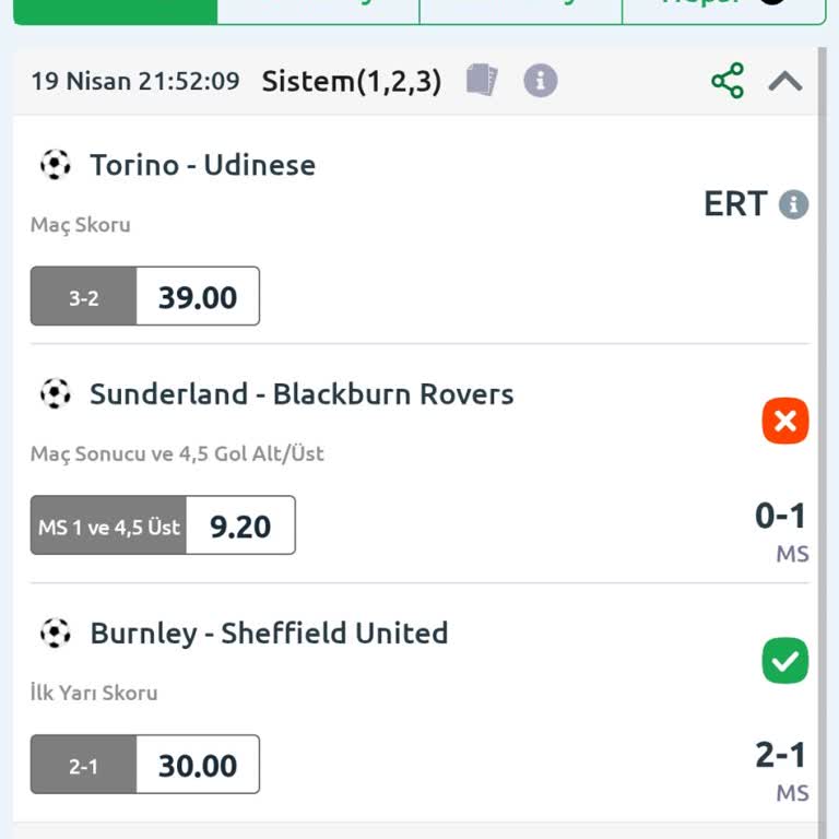 Kuponumda Ertelenen Maç Sonrası Ödeme Yapılmadı