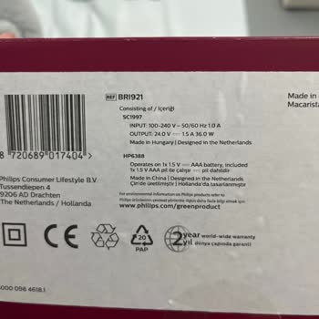 Sahte Ve Kullanılmış Philips Lumea IPL Ürünü Gönderildi, Yanlış Model Teslim Edildi