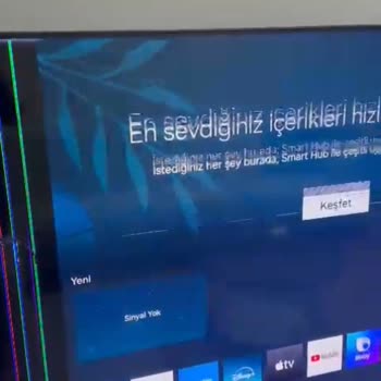 Kullanılmadan Bozulan Samsung TV'ye Garanti Dışı Muamelesi