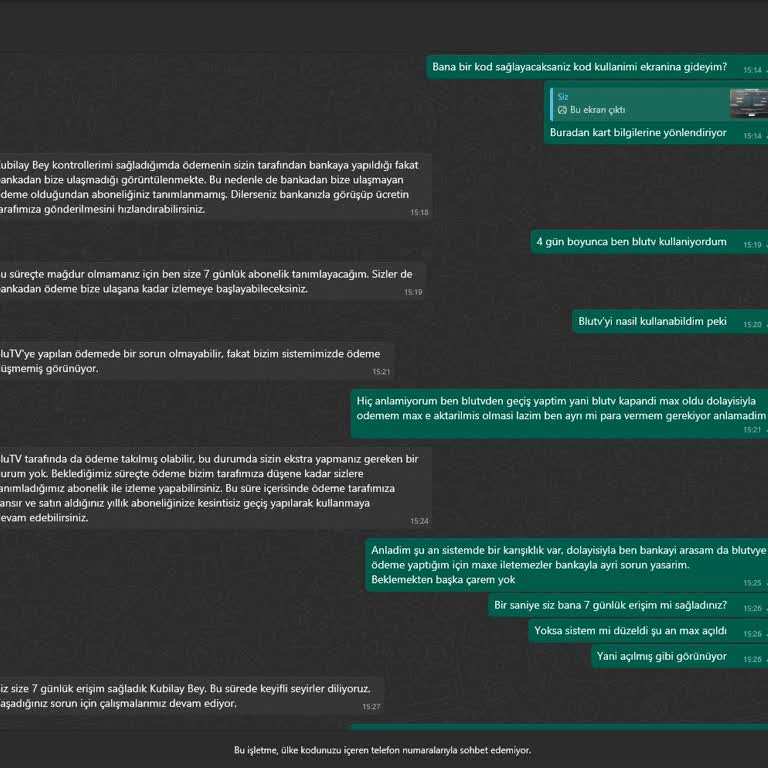 Ödeme Yapılan Yıllık Aboneliğe Erişim Sağlanamıyor, Sorun Çözülmüyor