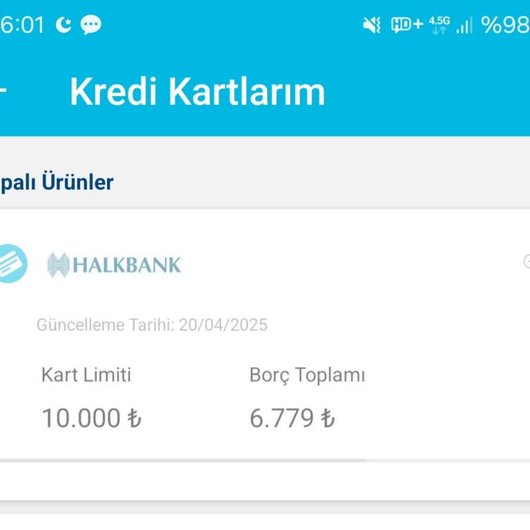 Findeks Raporunda Kredi Kartı Bilgilerim Eksik Gösteriliyor