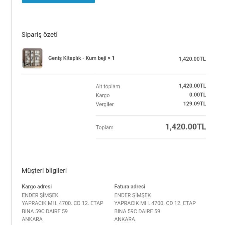 Ürün Teslim Edilmedi, Para İadesi Yapılmadı