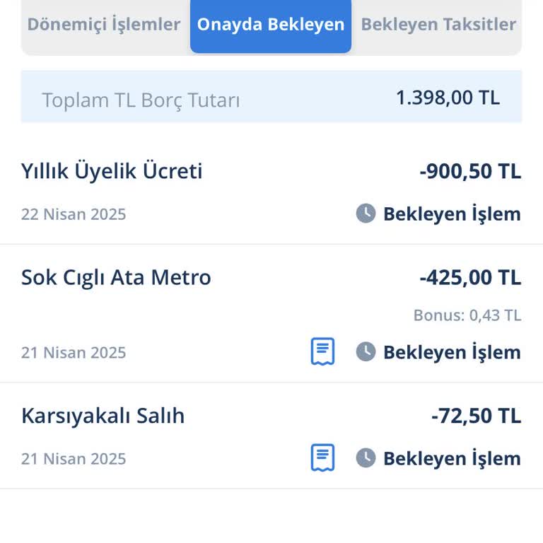 Denizbank Kredi Kartıma Haksız Üyelik Ücreti Yansıtılması Ve İadesi Talebi
