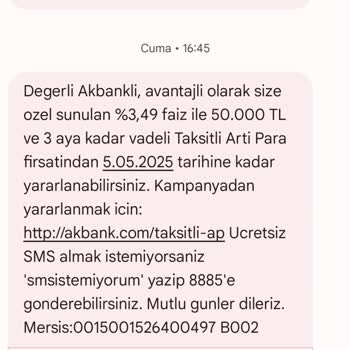 Akbank'ın Faiz Oranı Yanıltması Ve Haksız Borçlandırma