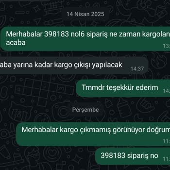 Siparişim 16 Gündür Gönderilmedi, Destek Alamıyorum