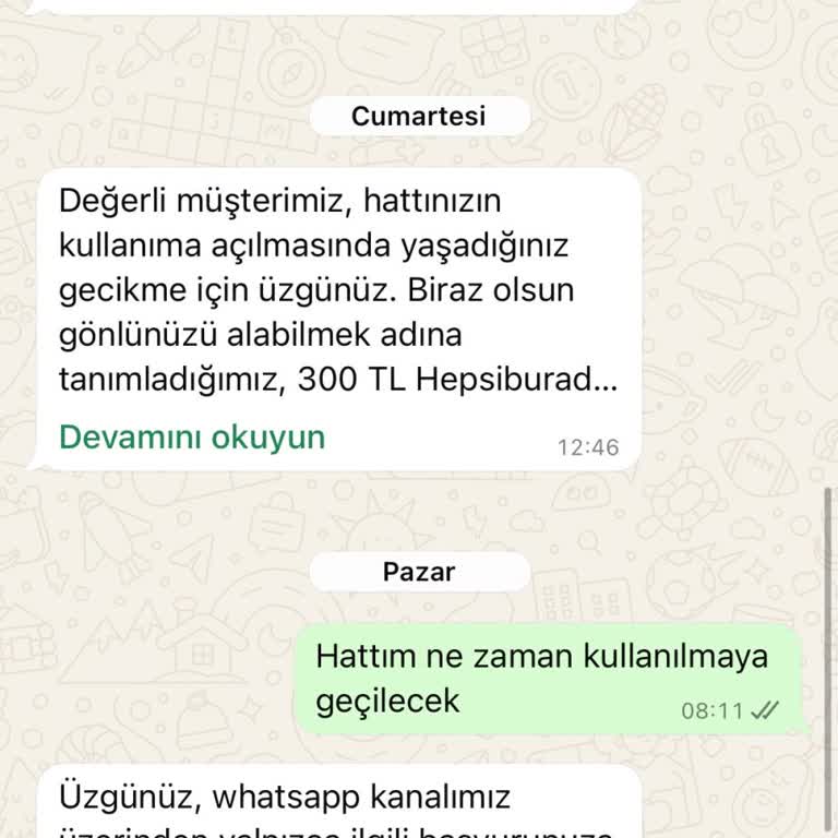 Vodafone Hattım 2 Haftadır Açılmıyor Bilgi Alamıyorum Mağdurum