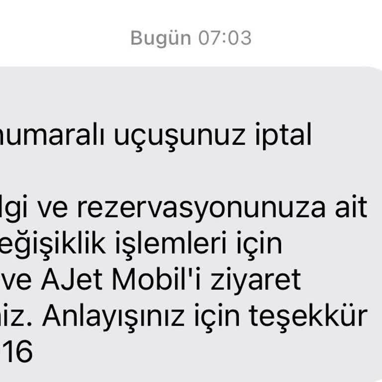 Son Dakika Uçuş İptaliyle Yaşanan Mağduriyet Ve Yetersiz Müşteri Desteği