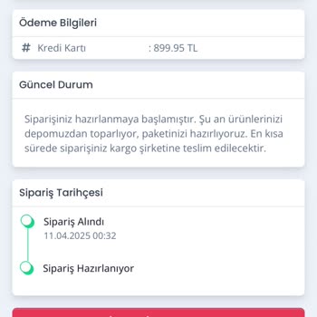 Siparişim Günlerdir Hazırlanıyor, Kargoya Verilmiyor!