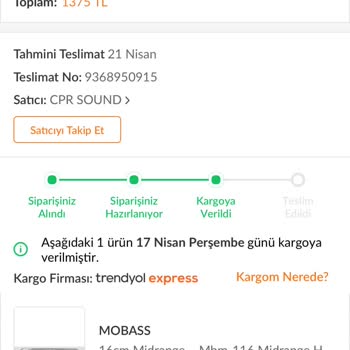 Teslimat Gecikmesi Ve Yetersiz Müşteri Hizmeti Deneyimi