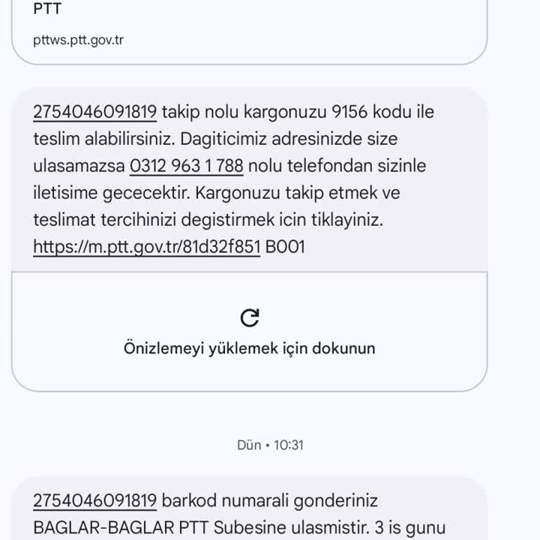 PTT Kargo Teslimat Sorunları Ve Kurye Davranışı Mağduriyeti