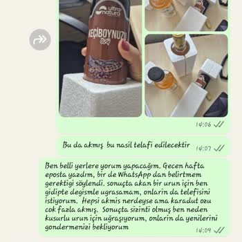 Kırık Ve Sızan Ürünler İçin Çözüm Bulamıyorum Kargo Ücreti De İade Edilmedi