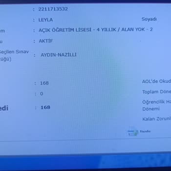 Açık Lise Kredi Eksikliği Nedeniyle Tekrar Sınava Zorlanmak