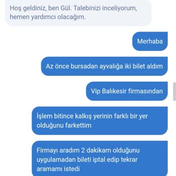 Yanlış Kalkış Noktası Seçiminde Destek Eksikliği Ve İade Sorunu