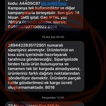 Siparişlerim Teslim Edilmeden İade Edildi!