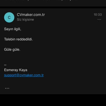 Cv.maker.com'dan Onayım Olmadan Para Çekilmesi