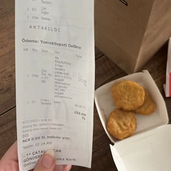 Crispy Tenders Ürünü Sürekli Gönderilmiyor, Para İadem Yapılmıyor
