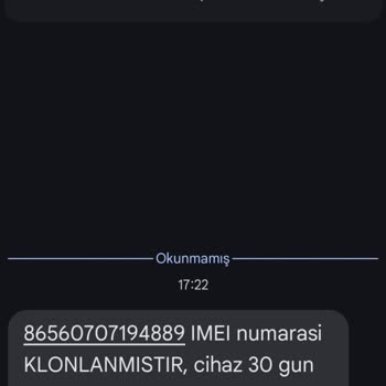Aldığım Telefonun IMEI Numarası Kopyalanmış