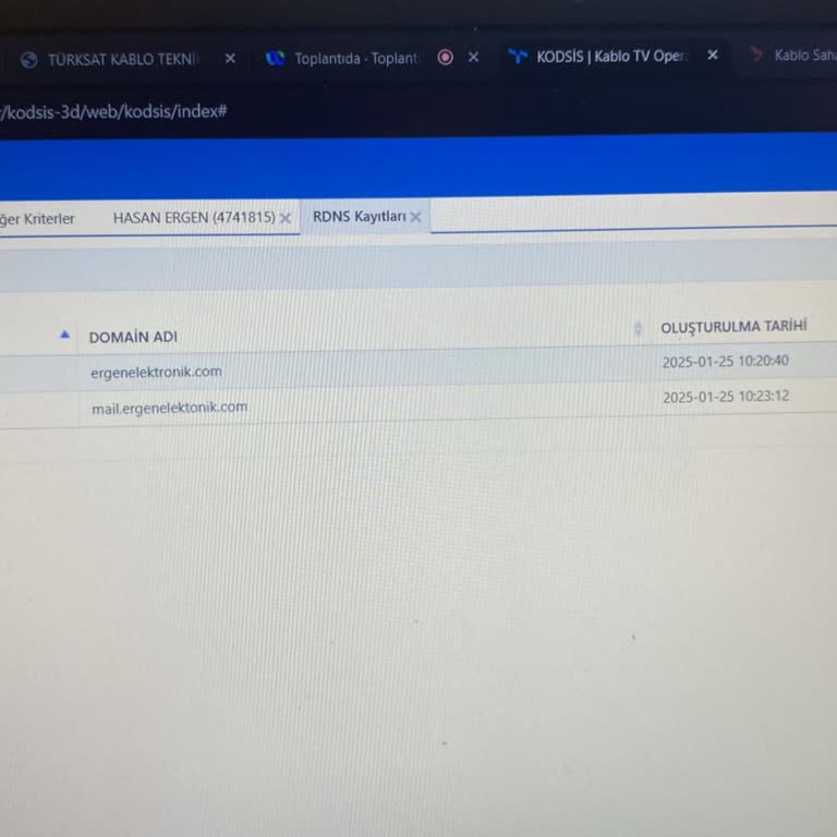 PTR Kaydı Sorunu Çözülmüyor, Erişim Sağlanamıyor
